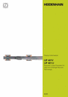 LIP 481 V/U - Exposed Linear Encoders  for High and Ultrahigh Vacuum Technology