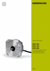 ROD 200 / ROD 700 / ROD 800 – Incremental Angle Encoders with Integral Bearing for Separate Shaft Coupling